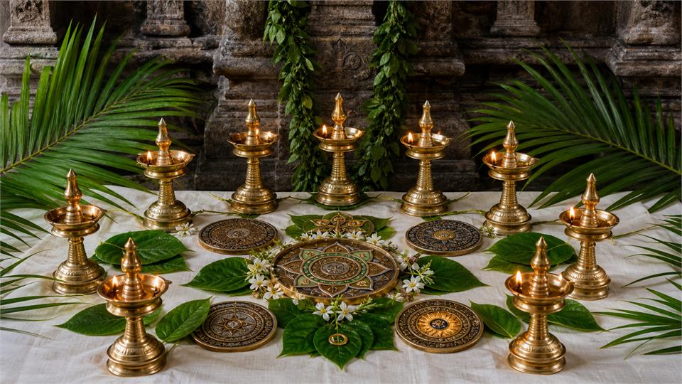 Navagraha altar for Nadi astrology remedies and planetary guidance for nadi astrology in Jubilee Hills